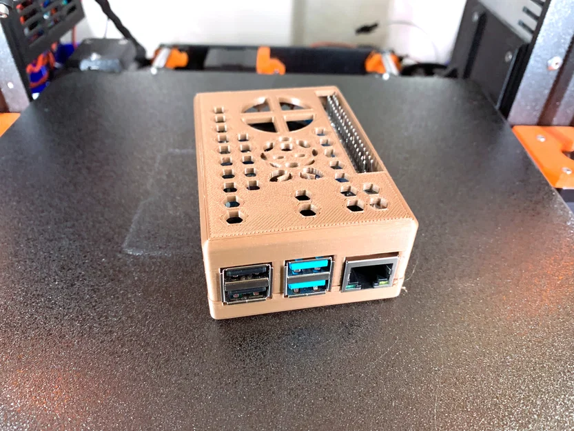 Vỏ bảo vệ Raspberry Pi 4B kèm Waveshare POE HAT B hoặc C - Image 15