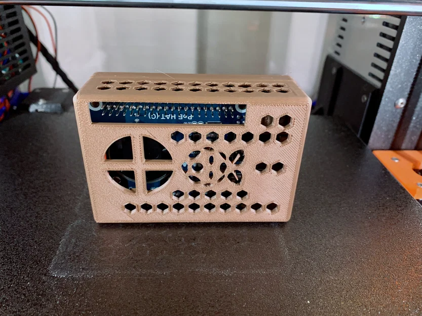 Vỏ bảo vệ Raspberry Pi 4B kèm Waveshare POE HAT B hoặc C - Image 16