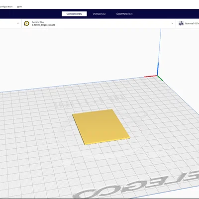 Tấm nền phẳng 60mm x 80mm cho dự án in 3D DIY