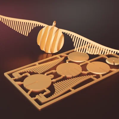 *Đã cập nhật* Kit Card trang trí Giáng sinh hình Snitch