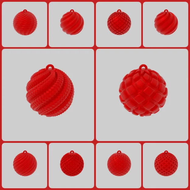 [12 MẪU] Quả cầu trang trí Giáng sinh 2024 - Image 4