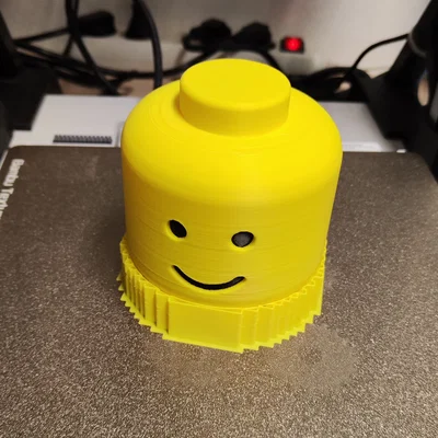 Nắp đậy móc kéo xe hơi hình đầu Lego độc đáo