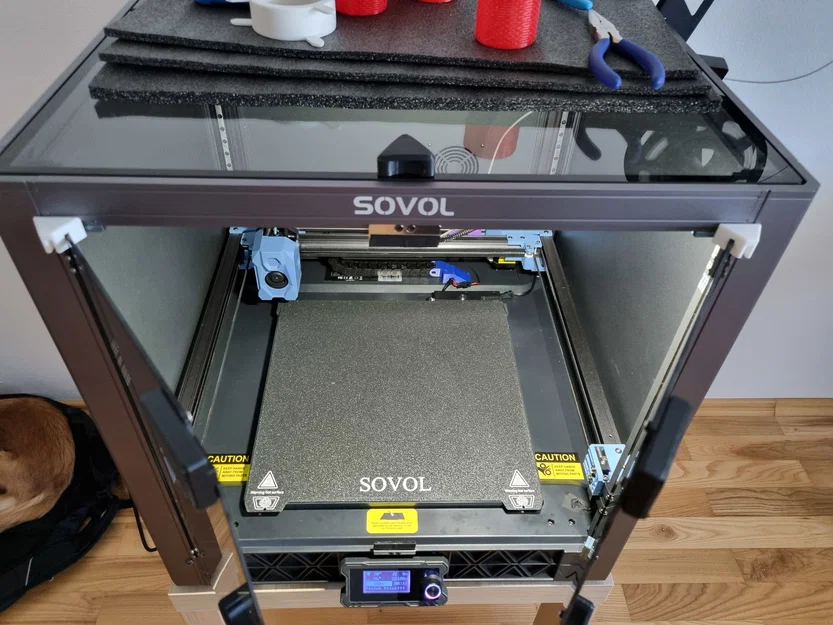 Bộ giữ cửa tủ máy in Sovol SV08 (Thiết kế tối giản 55° & 90°) - Image 2