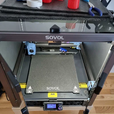 Bộ giữ cửa tủ máy in Sovol SV08 (Thiết kế tối giản 55° & 90°)