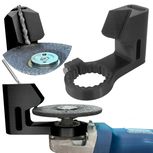 Dụng cụ mài mũi khoan cầm tay bằng máy mài góc - Image 1