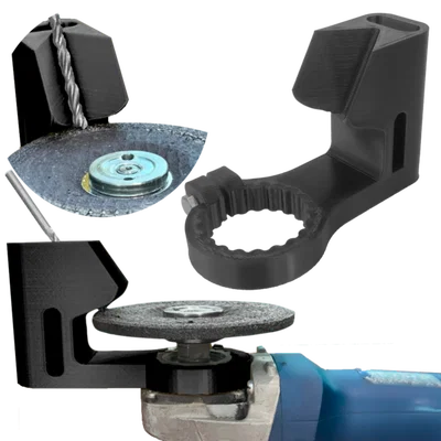 Dụng cụ mài mũi khoan cầm tay bằng máy mài góc