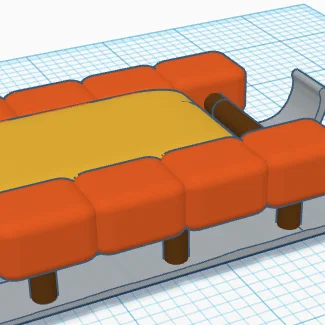 Mô hình xe trượt Yeeps Sled 3D độc đáo cho thú bông VR