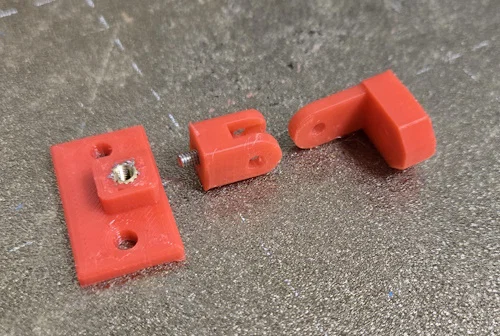 Ngàm gắn camera OEM cho SV08 – lắp trên đỉnh rail - Image 1