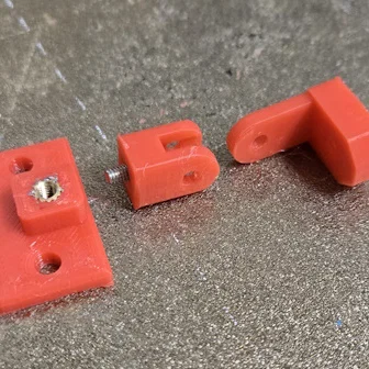 Ngàm gắn camera OEM cho SV08 – lắp trên đỉnh rail