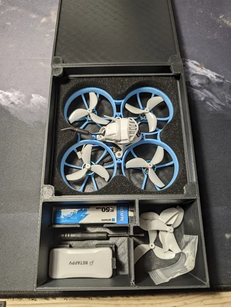 Hộp du lịch BetaFPV Meteor 75 Pro Whoop | Nắp nam châm - Image 1
