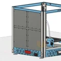 Panel enclosure in 3D cho SV08 (kèm spool holder) - Thumbnail 1