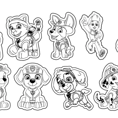 Bộ khuôn cắt bánh quy hình Paw Patrol (Đội cứu hộ cún con) cho bé