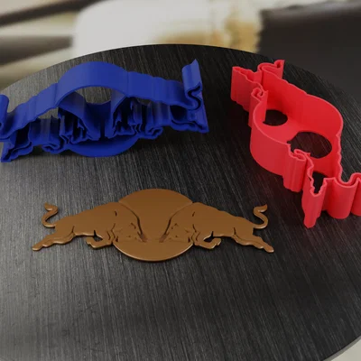 Khuôn Cắt Bánh Quy Giáng Sinh Logo Redbull F1