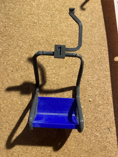 Mô hình ghế cáp treo trượt tuyết (Ski lift chair) - Image 1