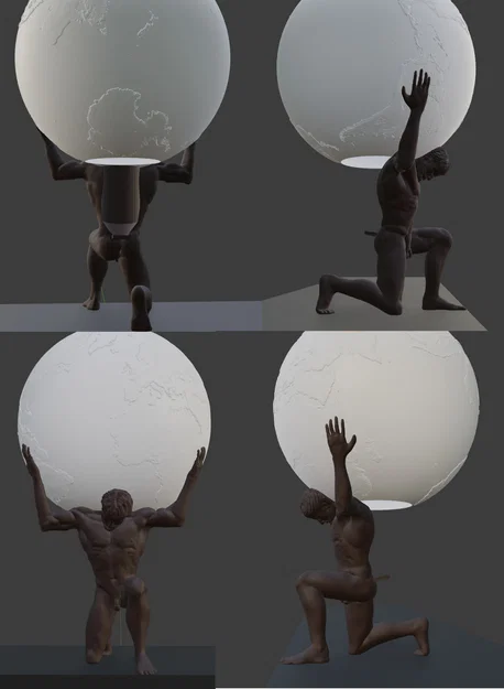 Đèn Atlas (Atlas lamp) - Image 3