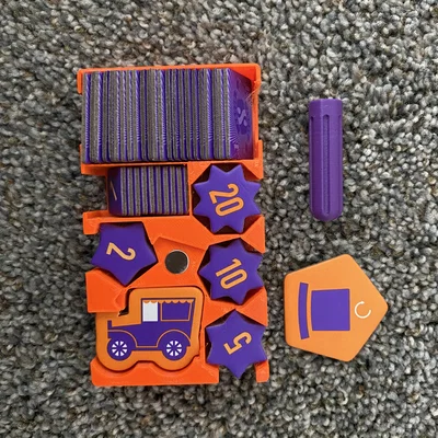 Scout Card Game Insert Remix – Khay organizer remix có tool nam châm