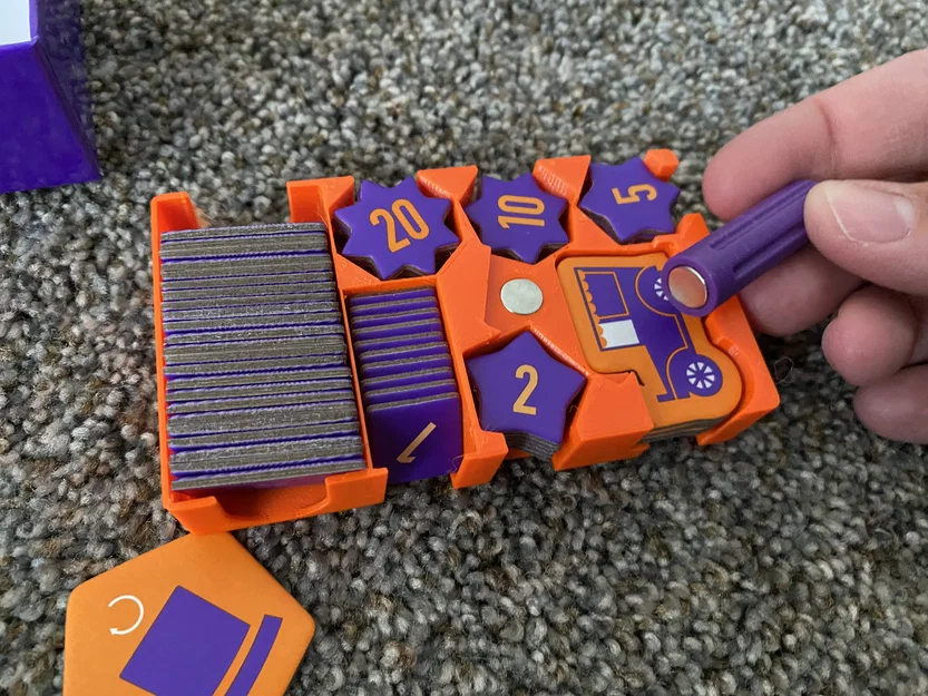 Scout Card Game Insert Remix – Khay organizer remix có tool nam châm - Image 4