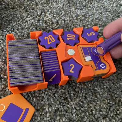 Scout Card Game Insert Remix – Khay organizer remix có tool nam châm