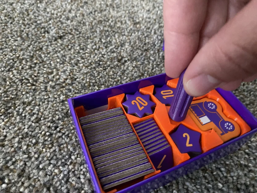 Scout Card Game Insert Remix – Khay organizer remix có tool nam châm - Image 5