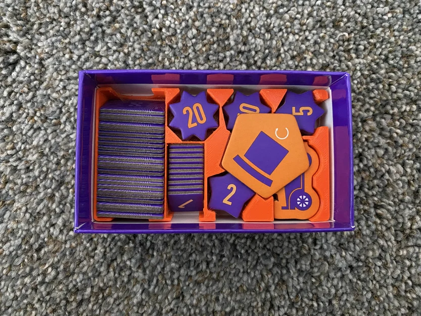 Scout Card Game Insert Remix – Khay organizer remix có tool nam châm - Image 6