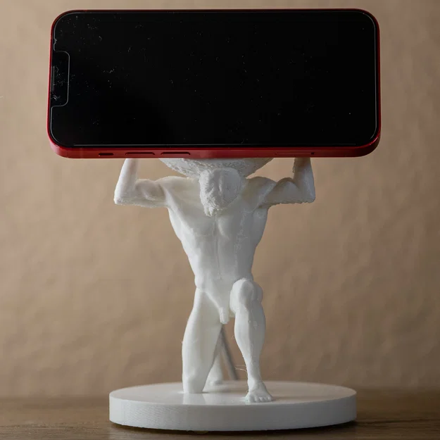 Đế giữ điện thoại Atlas MagSafe - Thiết kế nghệ thuật cho iPhone - Image 1