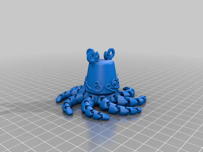 Mô hình Zelda Guardian kết hợp bạch tuộc mini in 3D độc đáo - Image 1