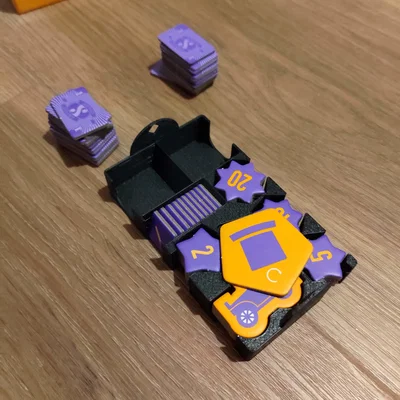 Khay đựng linh kiện trò chơi Scout - Phụ kiện in 3D tiện lợi