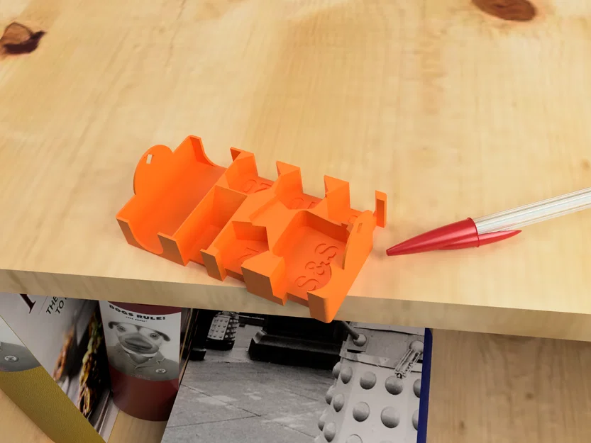 Insert cho boardgame Scout - remix nhỏ (bỏ vách ngăn token số 1) - Image 2