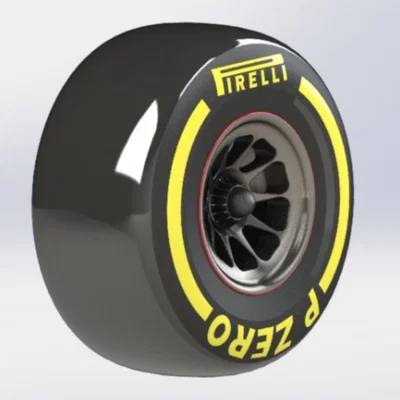 Lốp và vành xe đua F1