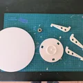 Bàn xoay tự chế hỗ trợ sơn mô hình 3D (3D Printed Painting Turntable) - Thumbnail 2