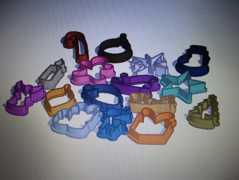 Bộ khuôn cắt bánh quy Giáng sinh (Christmas Cookie Cutters) 3D - Image 5