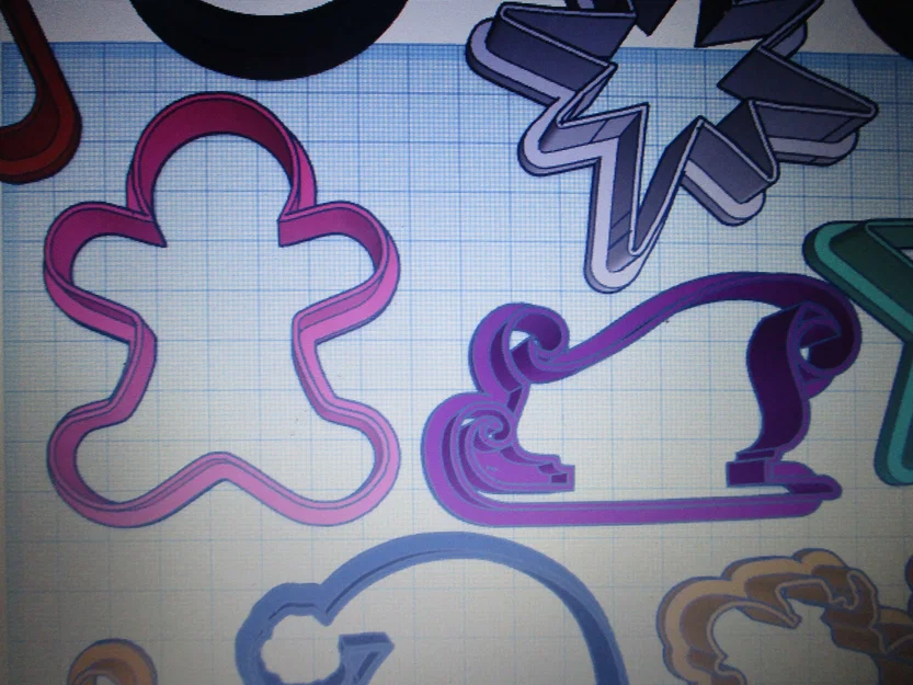 Bộ khuôn cắt bánh quy Giáng sinh (Christmas Cookie Cutters) 3D - Image 10