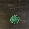 Khuôn cắt bánh Cookie Monster Sesame Street in 3D cực dễ thương - Thumbnail 2