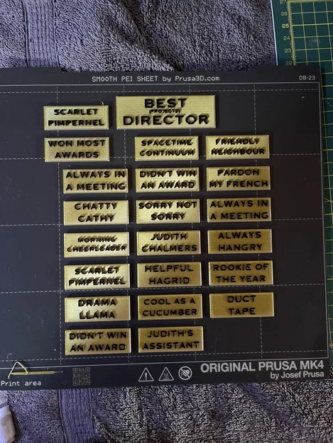 Tượng Oscar Giải Thưởng Văn Phòng (Office Award Oscar Statues) - Image 8