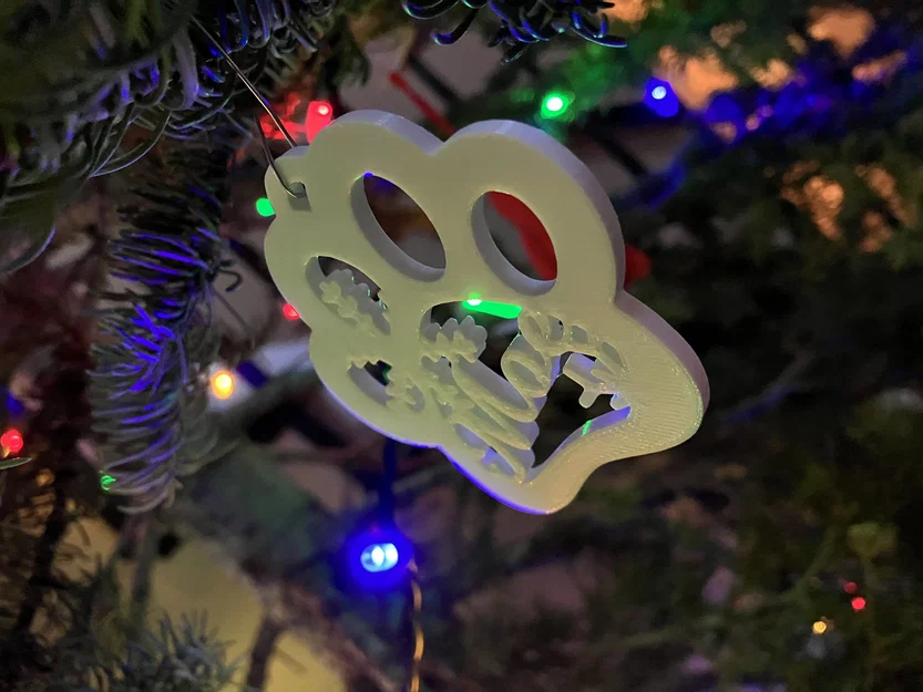 Đồ Trang Trí Giáng Sinh Dấu Chân Thú Cưng (Paw Print Christmas Ornament) - Image 1