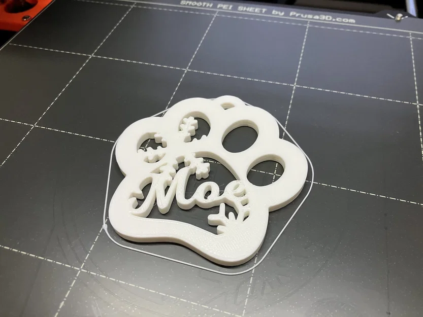 Đồ Trang Trí Giáng Sinh Dấu Chân Thú Cưng (Paw Print Christmas Ornament) - Image 2