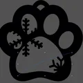 Đồ Trang Trí Giáng Sinh Dấu Chân Thú Cưng (Paw Print Christmas Ornament) - Thumbnail 4