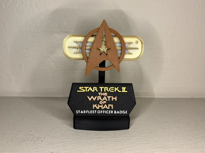 Huy Hiệu Star Trek II TWOK (Star Trek II TWOK Badge) - Image 1