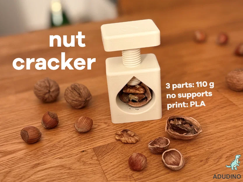 Nutcracker - Dụng cụ bẻ hạt Hazelnut & Walnut (Nut Cracker) - Image 1