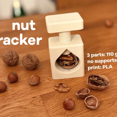 Nutcracker - Dụng cụ bẻ hạt Hazelnut & Walnut (Nut Cracker)