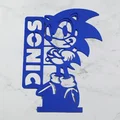 Mô hình trang trí Sonic 2D – Điểm nhấn phong cách cho bàn làm việc - Thumbnail 2