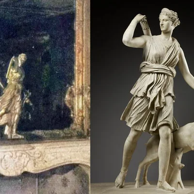 Mô hình 3D tượng Diana of Versailles - Trang trí từ tàu R.M.S. Titanic