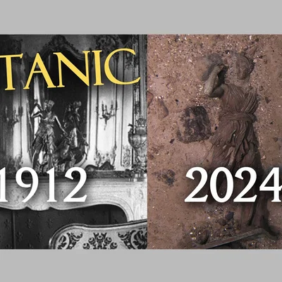 Mô hình 3D tượng Diana of Versailles - Trang trí từ tàu R.M.S. Titanic