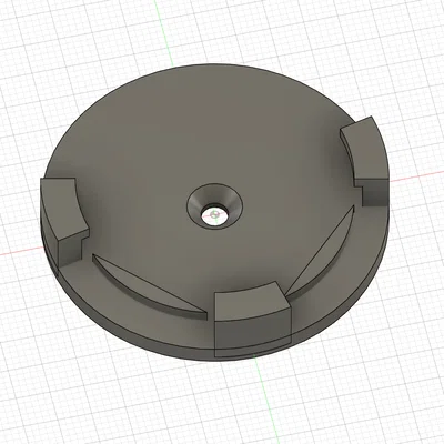 Đế gắn tường cho Shelly BLU Button 1 - Phụ kiện in 3D tiện lợi