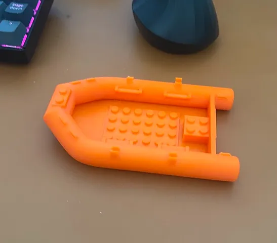 Mô hình thuyền cao su tương thích LEGO - Phụ kiện cho minifigure - Image 3
