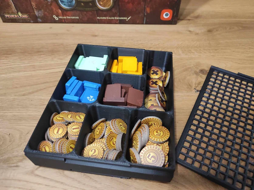 Insert/Organizer Age of Innovation + Wooden Books cho Board Game - Image 5