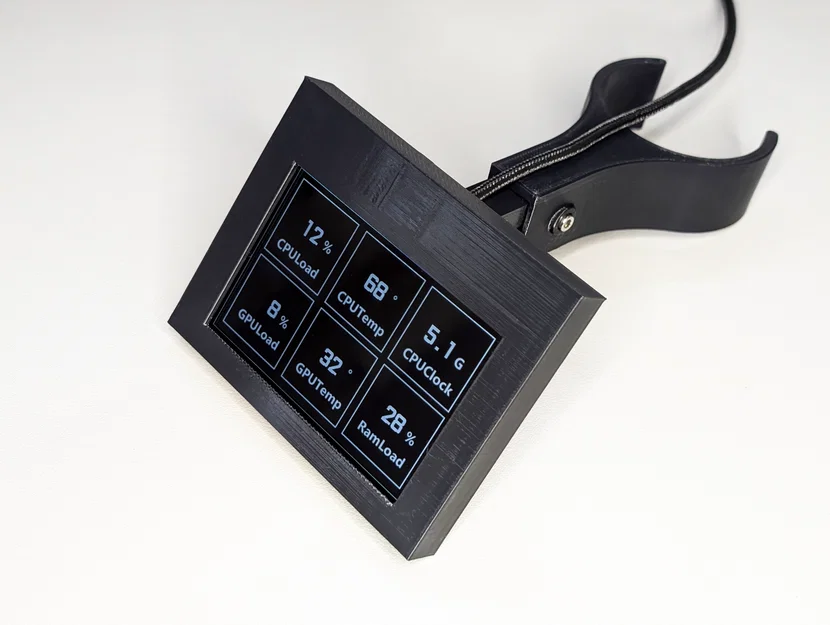 Stand turing smart screen 3.5-inch – Chân đỡ màn hình 3.5 inch - Image 1