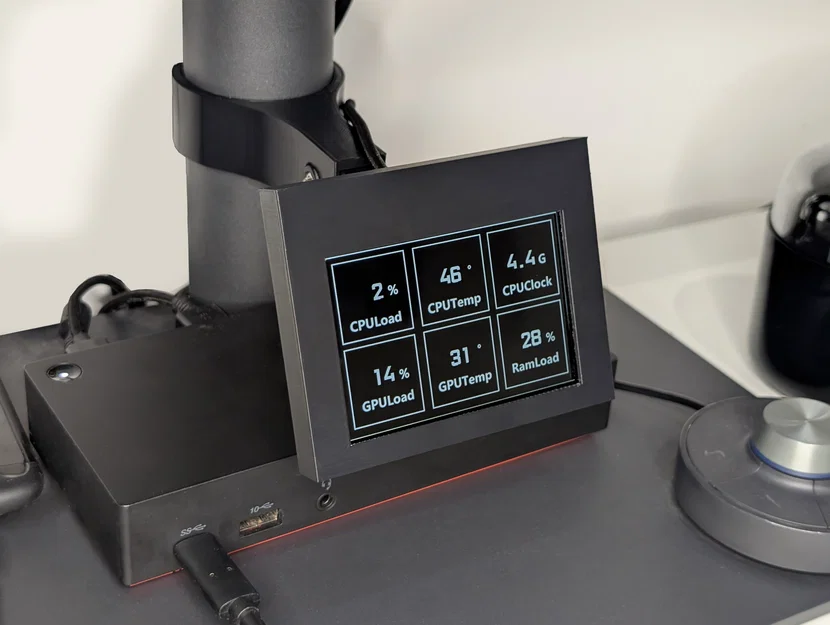 Stand turing smart screen 3.5-inch – Chân đỡ màn hình 3.5 inch - Image 4