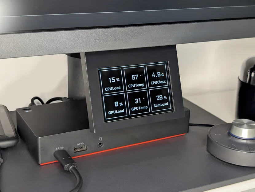 Stand turing smart screen 3.5-inch – Chân đỡ màn hình 3.5 inch - Image 5