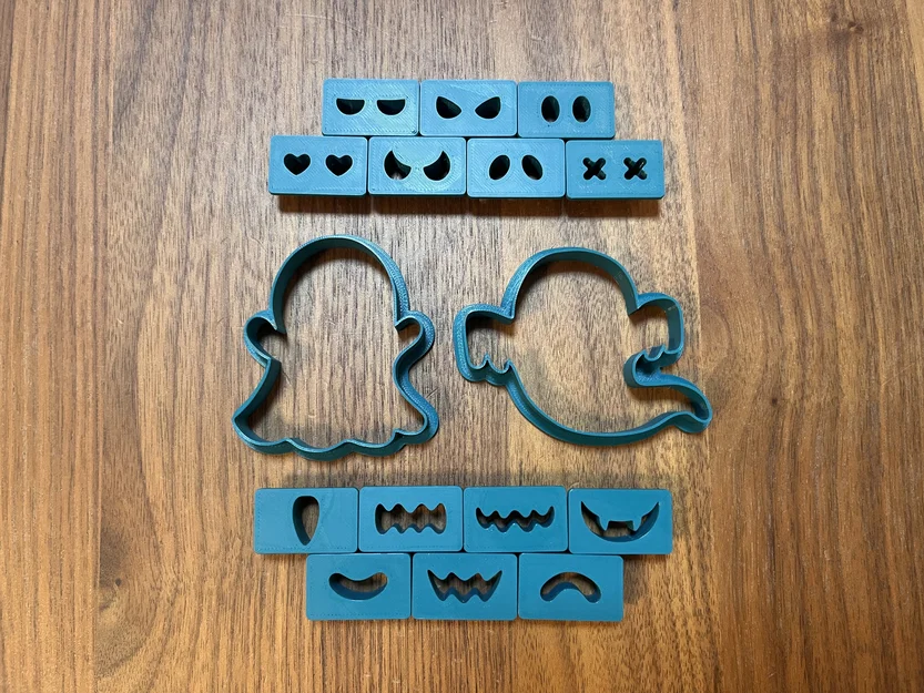 Bộ khuôn cắt bánh quy “Ghosts” (Halloween) – Cookie Cutter set - Image 3